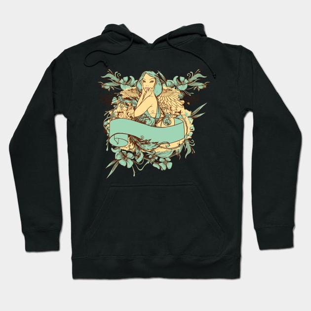 Sexy Lady Hoodie by positivedesigners